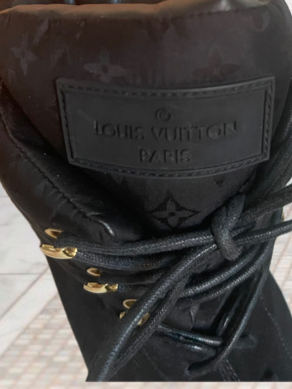 AUTHENTIC LOUIS VUITTON WEDGES - Picture 10 of 11